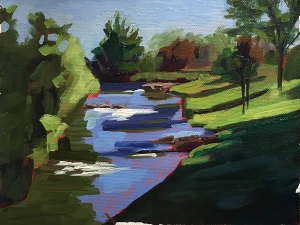 2nd painting - Grand River